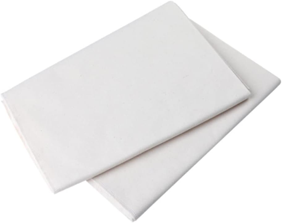 Hemoton Sourdough Basket Cloth Linen Bakers Dough Couche Proofing Cloth Cotton Pastry Bread Towel Fermented Mat Shaping Tool for Loafs Ciabatta Kitchen 150x60cm Beige Baking Basket Liner